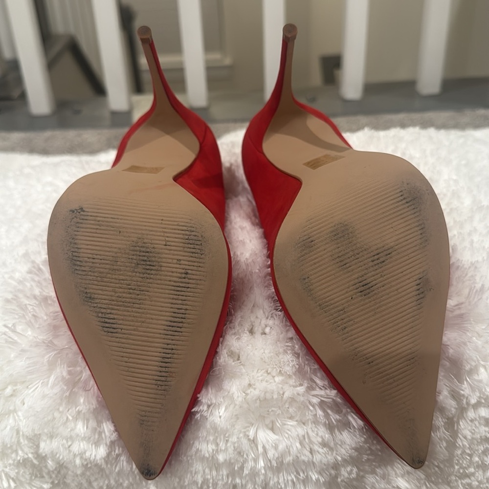 Aldo Bold Red Heels - Picture 4 of 4